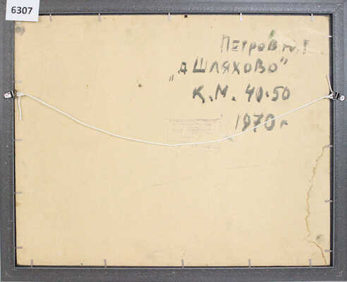 Петров Юлий Георгиевич. Деревня Шляхово 